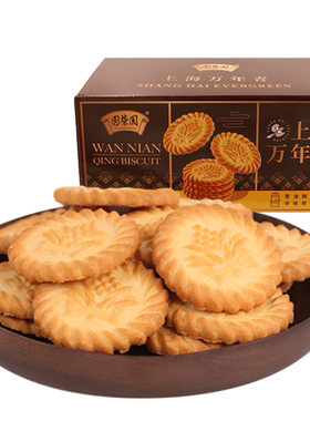 圆荣上海万年青饼干咸味葱香