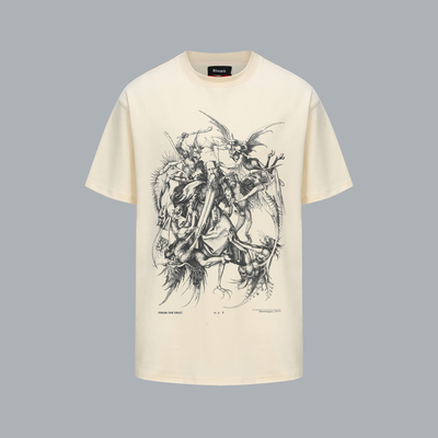 BIZARO短袖复古T恤Oversize