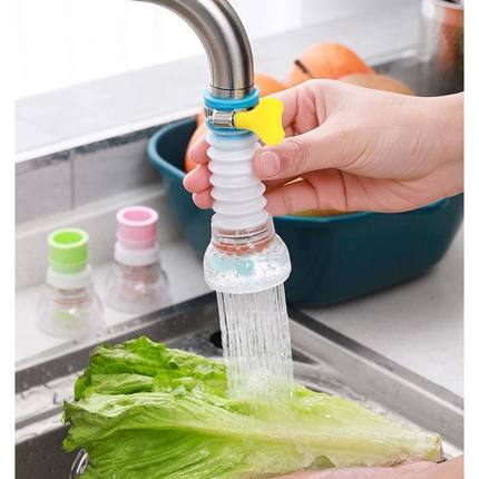 洗手盆厨房水龙头防溅头花洒嘴自来水过滤器延长防溅水卫生间通用