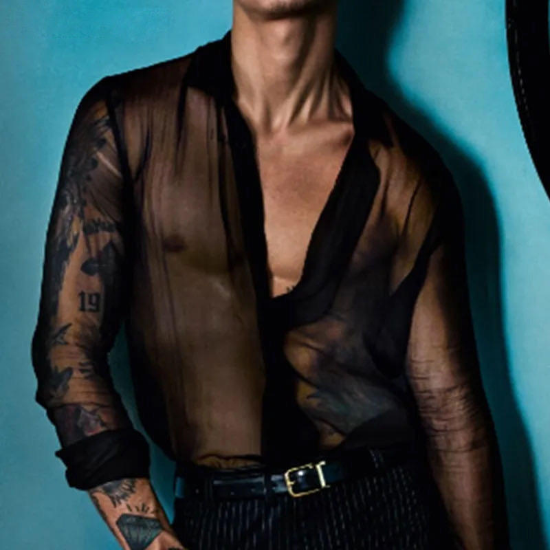 Men'sshirts男士薄款欧