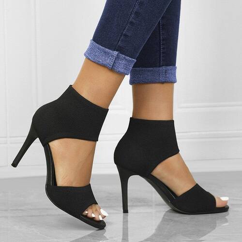 Pumps Summer High Heels Sandals For Women Shoes Black Woman