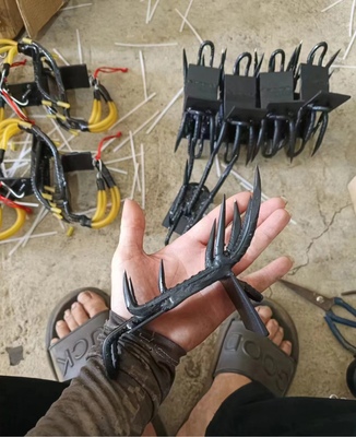 猫爪爬树神器订制6到11爪上树专用抓树工具防滑万能加强版脚扎子