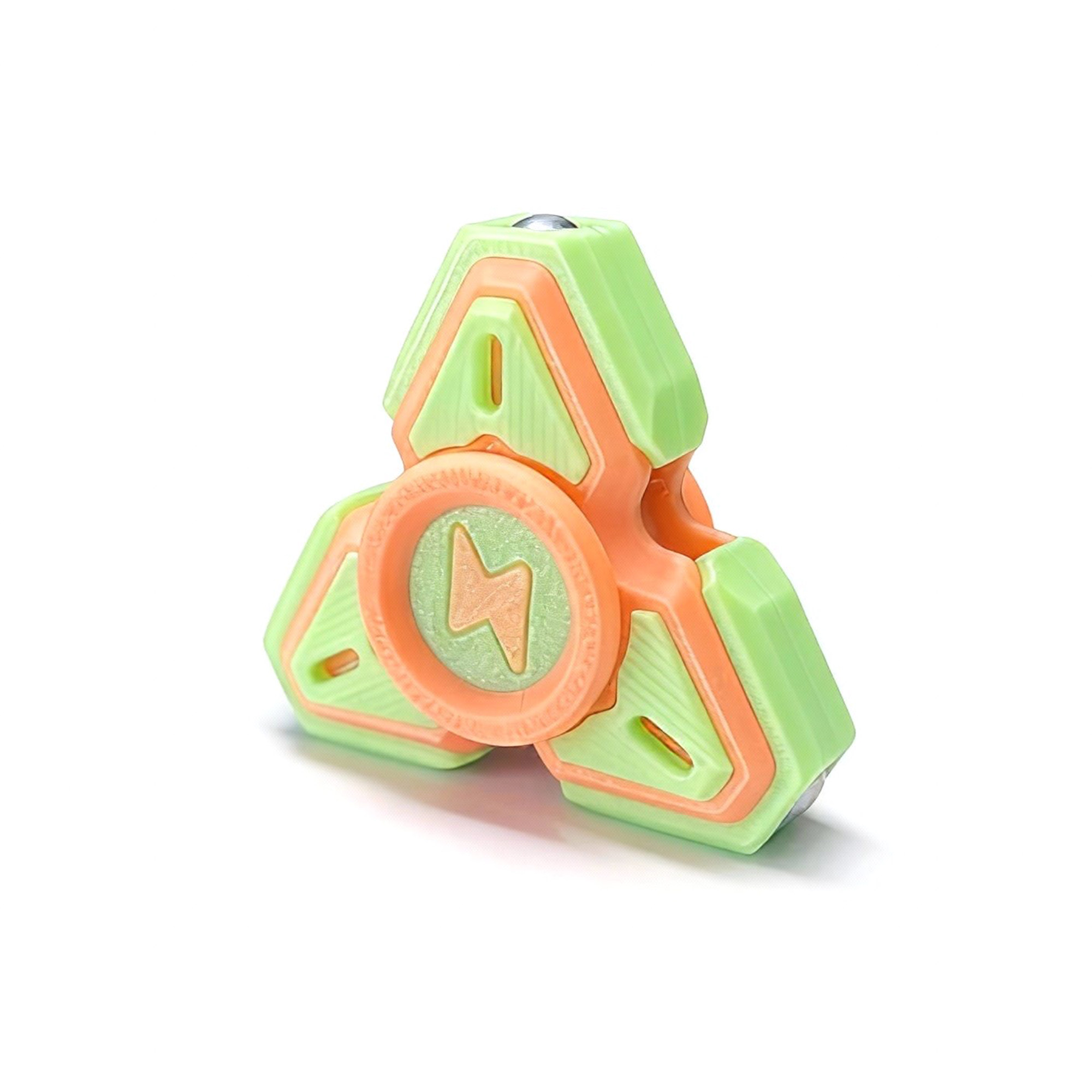高亮夜光雷震子开甲指尖陀螺益智触感玩具edc解压潮玩黑科技3Dtoy