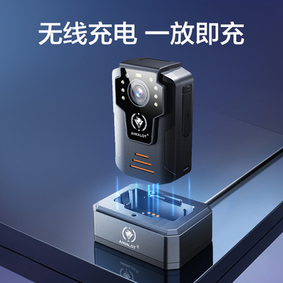 持久续航4KWIFI执法记录仪高清夜视胸口相机胸前佩戴现场工作记录