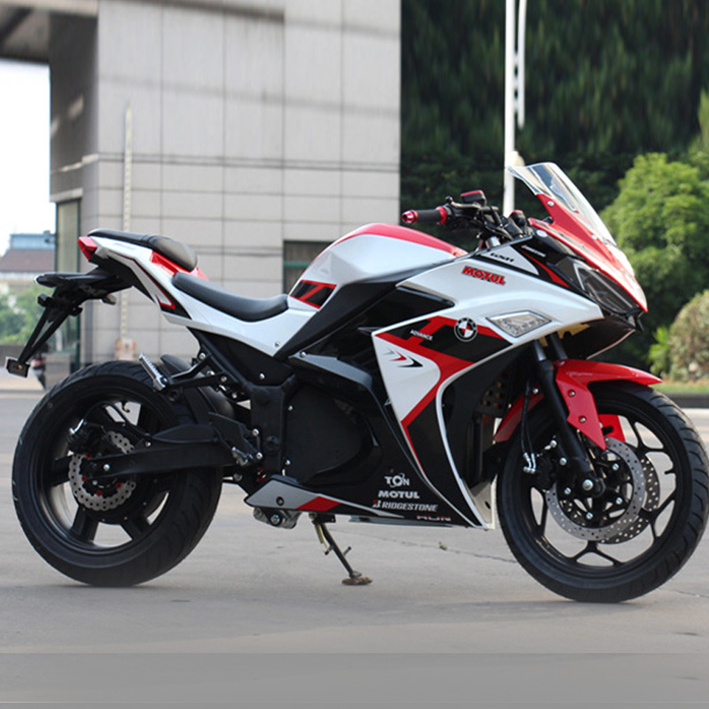 【可上牌】V6电动摩托车跑车蛟龙魔影R3高速电摩72V成人大功率电