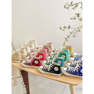 女ulz帆布鞋女鞋za韩版高帮原宿ng布鞋春季板鞋1970S平底学生百搭