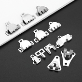 子金属暗扣扣子西裤 隐形挂钩扣锁西装 扣老式 裤 勾扣对扣服装 辅料