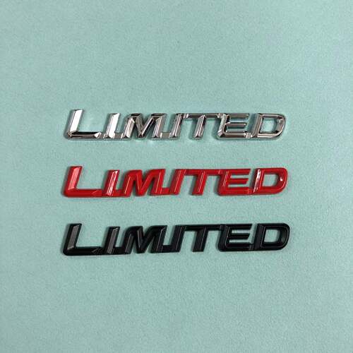 适用牧马人指南者越野车贴 LIMITED四驱金属车标汽车限量版装饰贴
