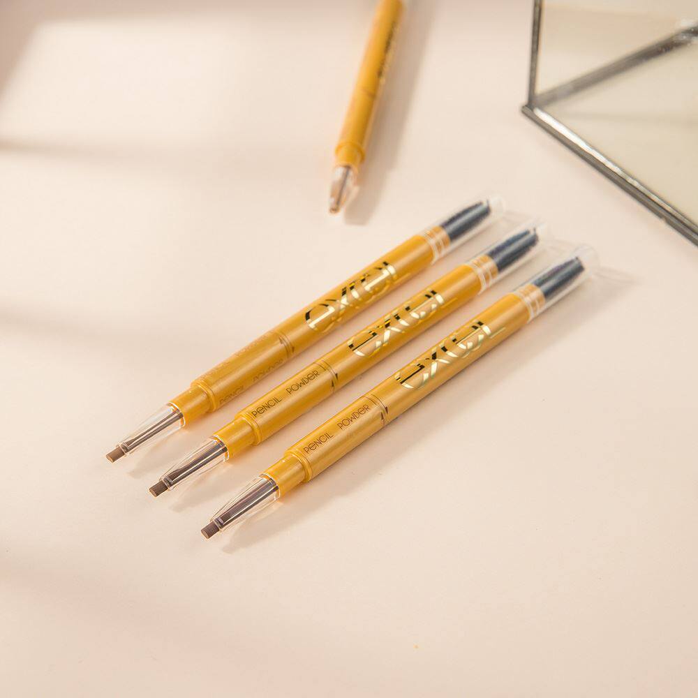 日本SANA Excel眉笔女正品防水持久不脱色超细眉粉眉刷三合一眉笔