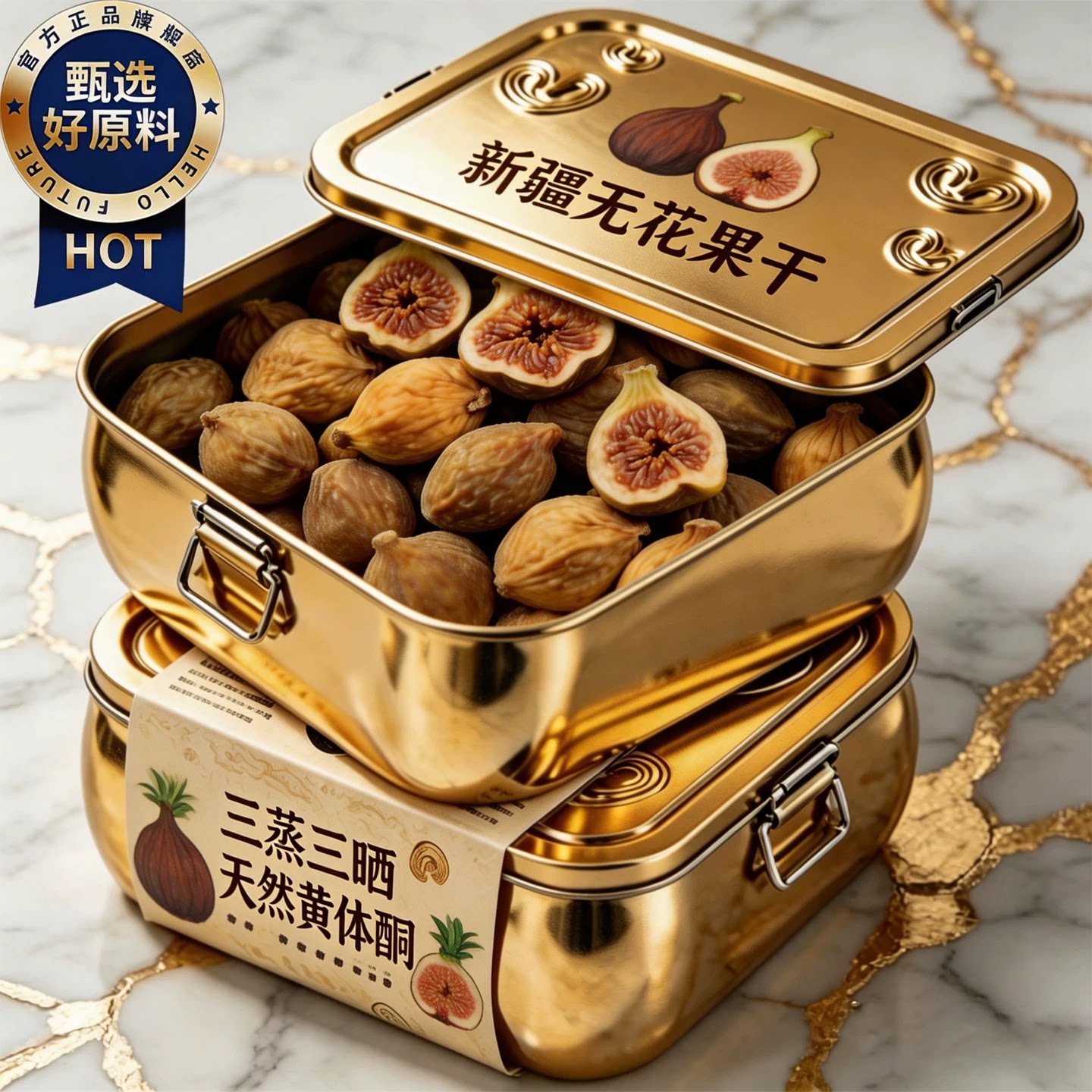 【商超同款】无花果干无添加孕妇儿童无花果干新疆官方旗舰店正品