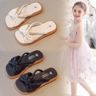 儿童凉拖鞋韩版女童洋气拖鞋外穿2023夏季新款时尚外出小女孩凉拖