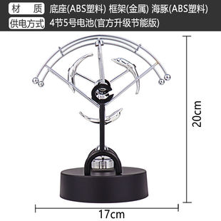 久洁 牛顿摆混沌摆件永动机不停止永动仪撞球磁悬浮科技 Jojell