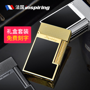 高端高级朗声打火机送男友高档定制礼物纯黄铜正品 官方旗舰店新款