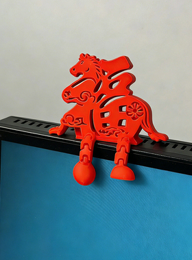 带小jaiojiao的小马福挂件太可爱