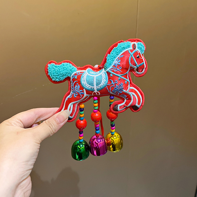 怎么会有这么可爱的马马挂件！！