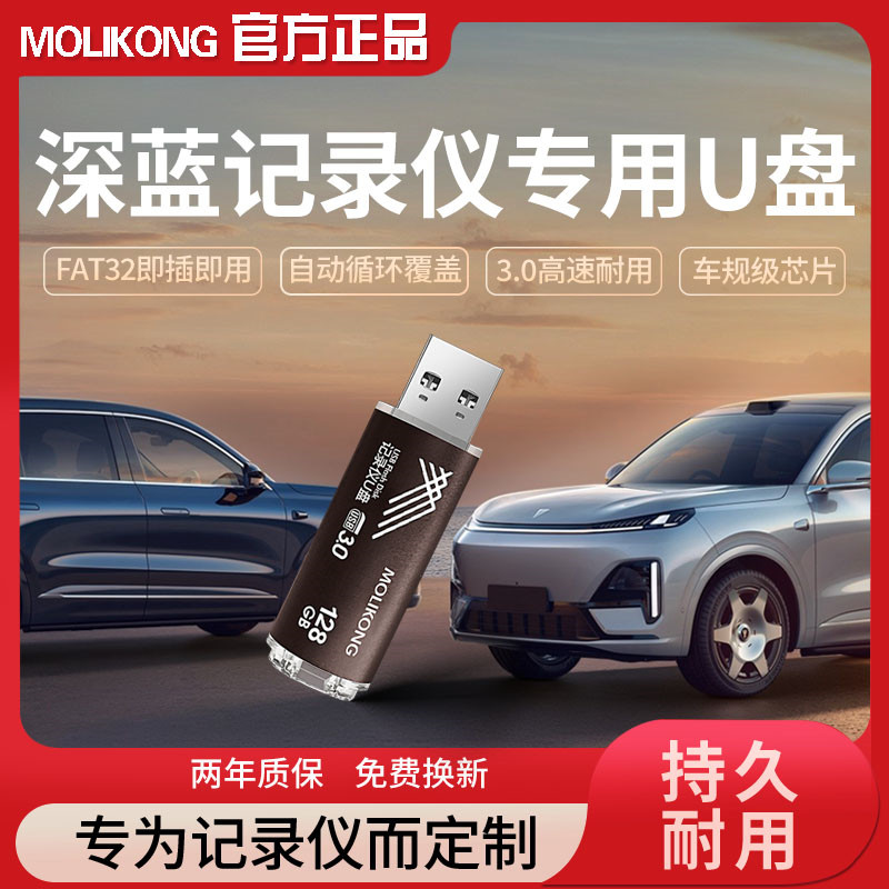 深蓝行车记录仪U盘哨兵模式专用