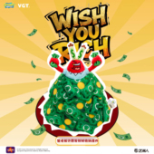 VGT海绵宝宝新年礼物蟹老板许愿发财树收纳摆件送人玩具