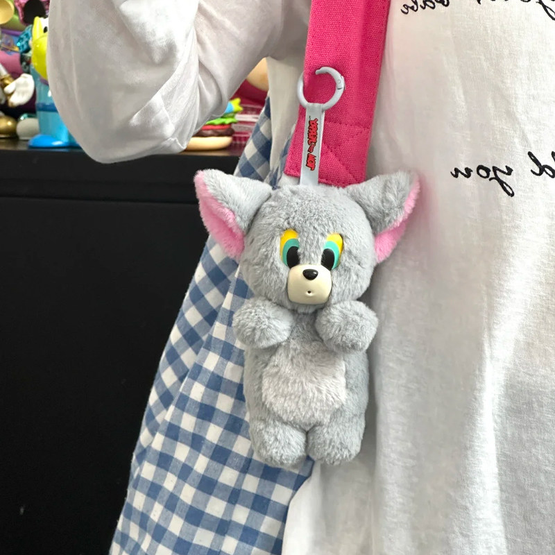 【现货】华纳猫和老鼠汤姆宝宝圣诞礼物DIY毛绒挂件娃娃背包公仔,模玩/动漫/周边/娃圈三坑/桌游,棉花娃娃/毛绒玩具娃衣,淘宝优惠券,粉丝福利购,淘宝优惠卷