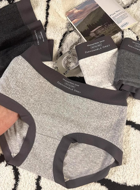 春夏新款10a纯棉内裤女全棉档灰色无痕简约女三角裤柔软舒适透气