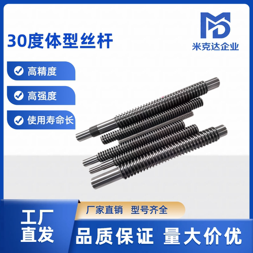 30度梯形丝杠 MTSRA MTSBRA RMTSRA MTSTRA MTSRB MTSBRB一端台阶