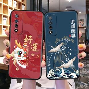 luckrider适用于华为荣耀play5tpro手机壳chl honor创意piay5tpro防摔nzones7pro软壳网红国风保护套 al00新款
