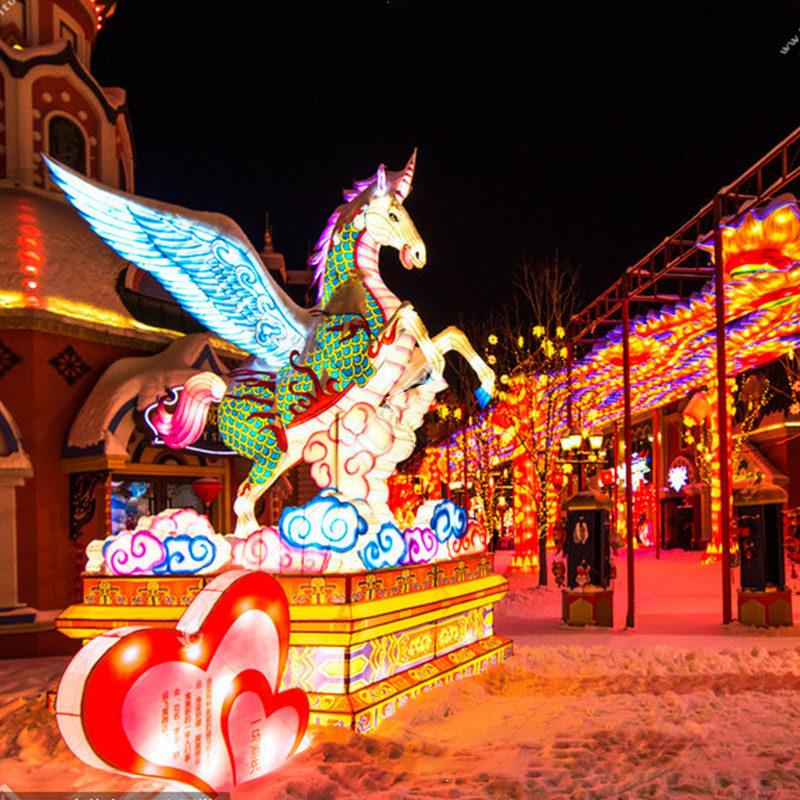 成都花灯制作  灯会庙会元宵节灯光策划美陈装饰展览商场节庆