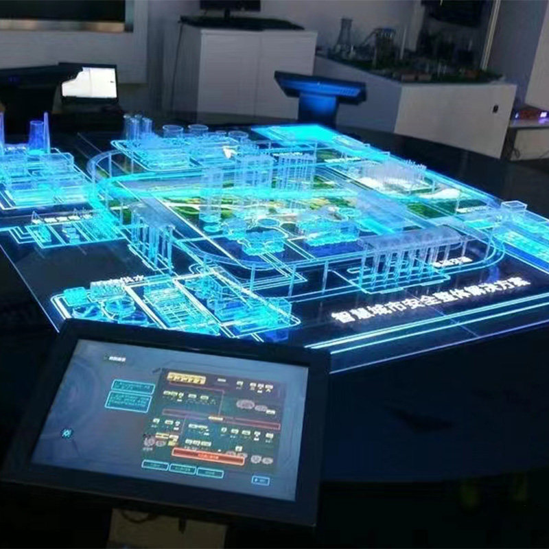 智慧城市电子沙盘解决方案园区厂区规划建筑工业元宇宙设计制作