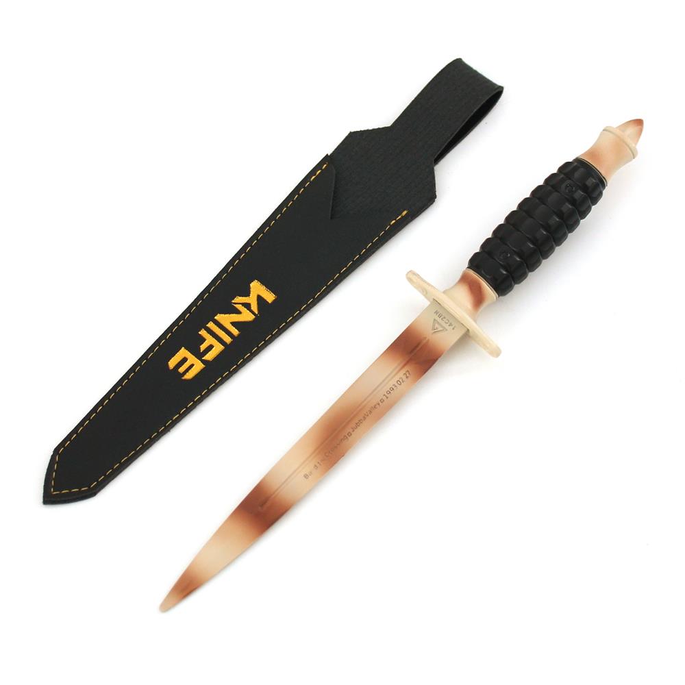 三角洲行动 黑鹰小刀金属模型合金摆件赤枭爪刀游戏武器道具周边