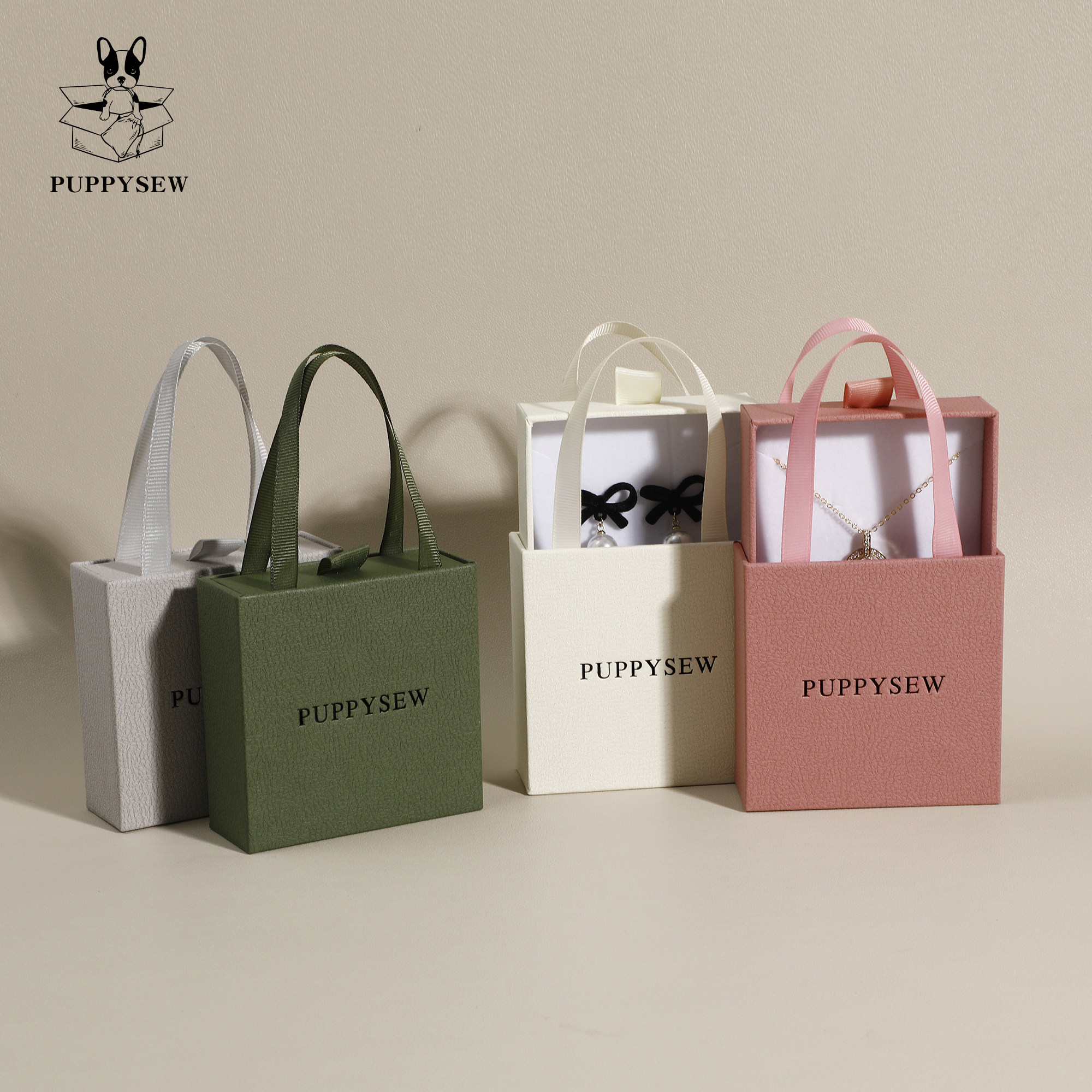 Elevate Your Brand: Custom Logo Drawer Jewelry Boxes for Small Businesses - Product image 2