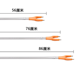 赶猪器配件杆子整体杆好安装纯铜头