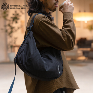 OCE GEAR月牙型腋下包男女扩容设计撞色轻量化防泼水尼龙斜挎单肩