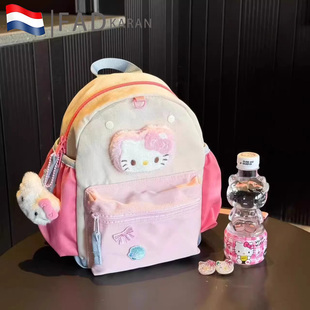 法国Fad Karan凯蒂猫可爱卡通双肩包百搭旅行多巴胺小背包大容量