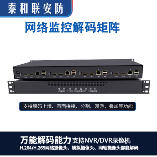 拼接屏幕智能视频解码器矩阵