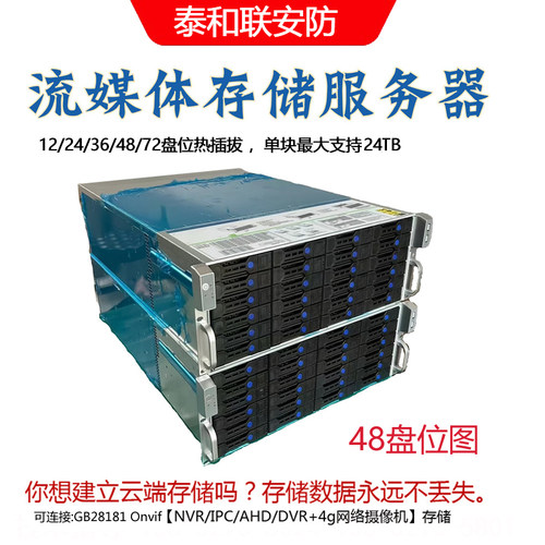 24盘位256路接入RAIDNVR