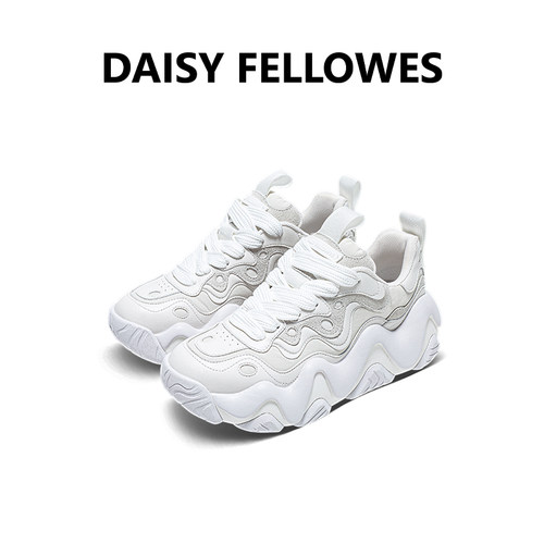 黛西法罗新品时尚百搭蛋糕鞋