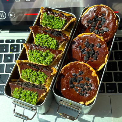 哇塞！迪拜巧克力出蛋挞了！