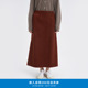klee klee秋冬女装 环保棉羊毛圈圈针织呢显瘦半身裙K0253SK03