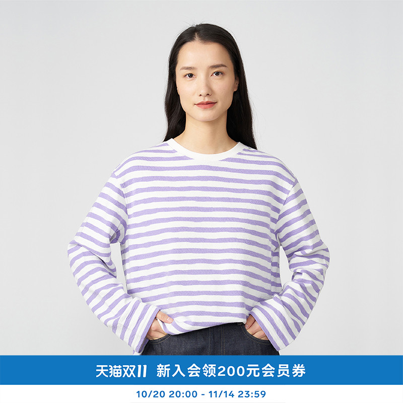 环保棉长袖KleeKlee条纹