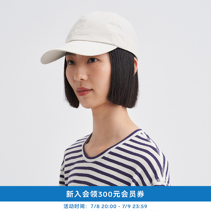 环保棉肌理感薄棉布棒球帽