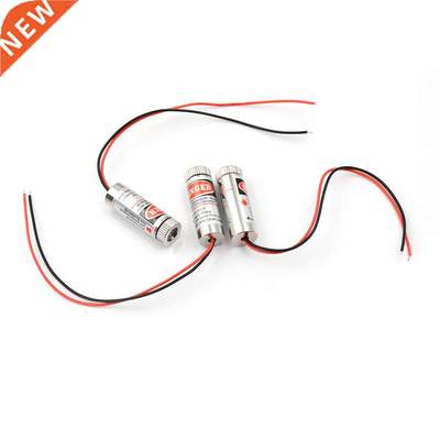 650nm 5mW Red Point / Line / Cross Laser Module Head Glass