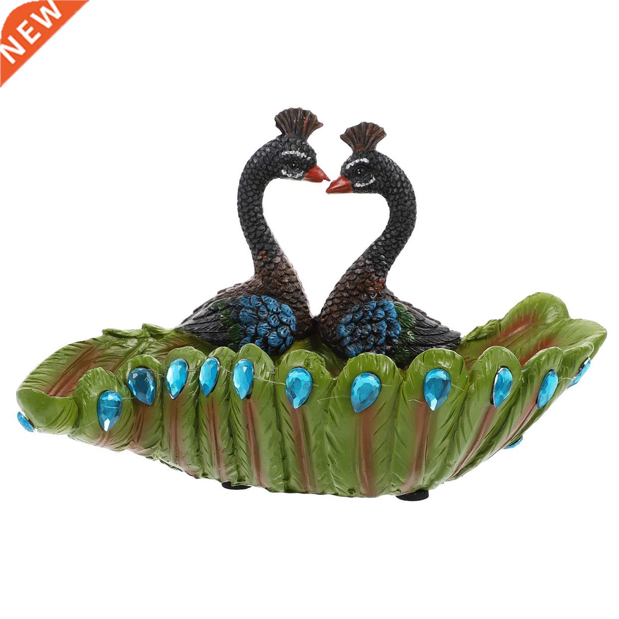 Resin Flower Pot Mini Peacocks Shape Pot Succulent Plant
