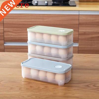 10 Eggs Holder Clear Food Storage Organzer Box Contaner Re