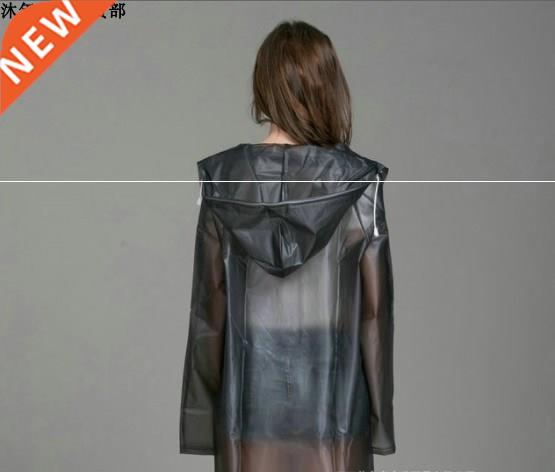 new durable thick women men raincoat waterproof cap poncho