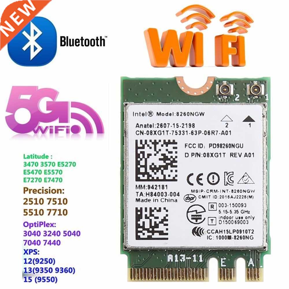 Dual Band 2.4+5GHZ 867M Bluetooth V4.2 M.2 WLAN Wifi Wireles