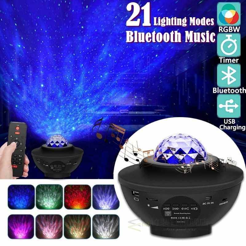 LED STAR PROJECTOR NGHT LGHT GALAXY NOVA PROJECTEUR STARR