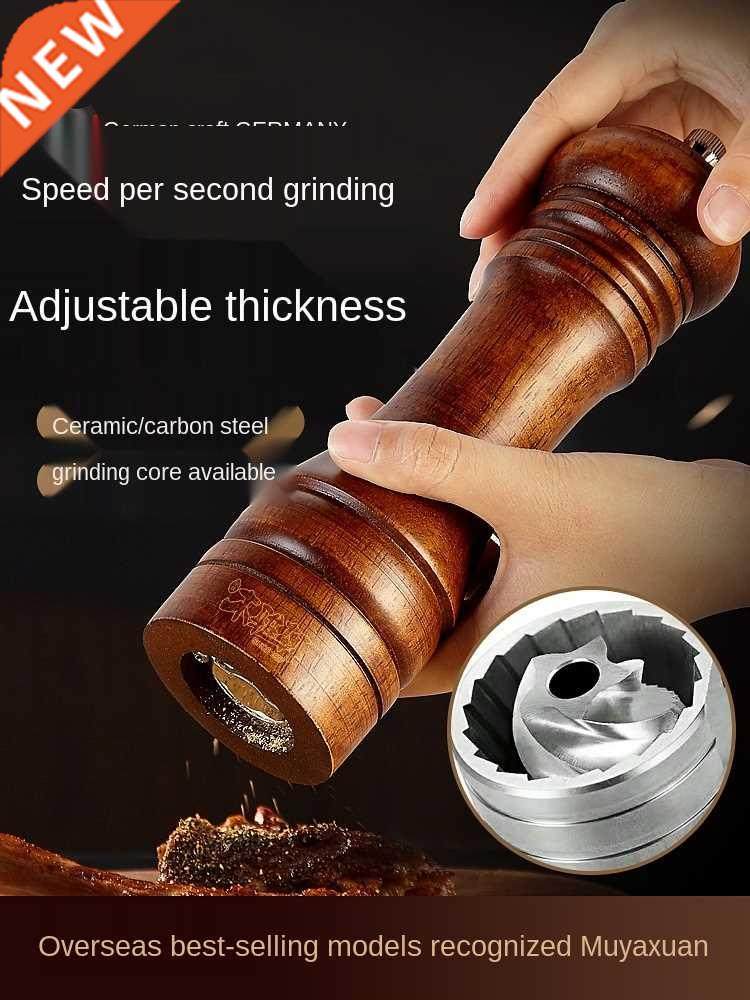 pepper grinder manual freshly ground pepper salt spreader