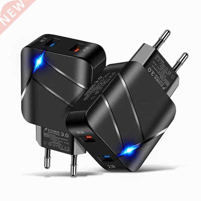 Dual USB Qc3.0 + 2.1a Multi-Port Fast Chging Mobile Phone