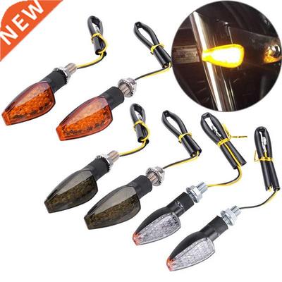 2PCS Universal 12V Flashing Turn Signals Motorcycle LED Ligh