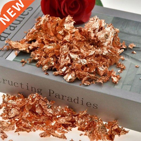 3g Gold Imitation Strip Foil Copper Sequins Sparkles Flake