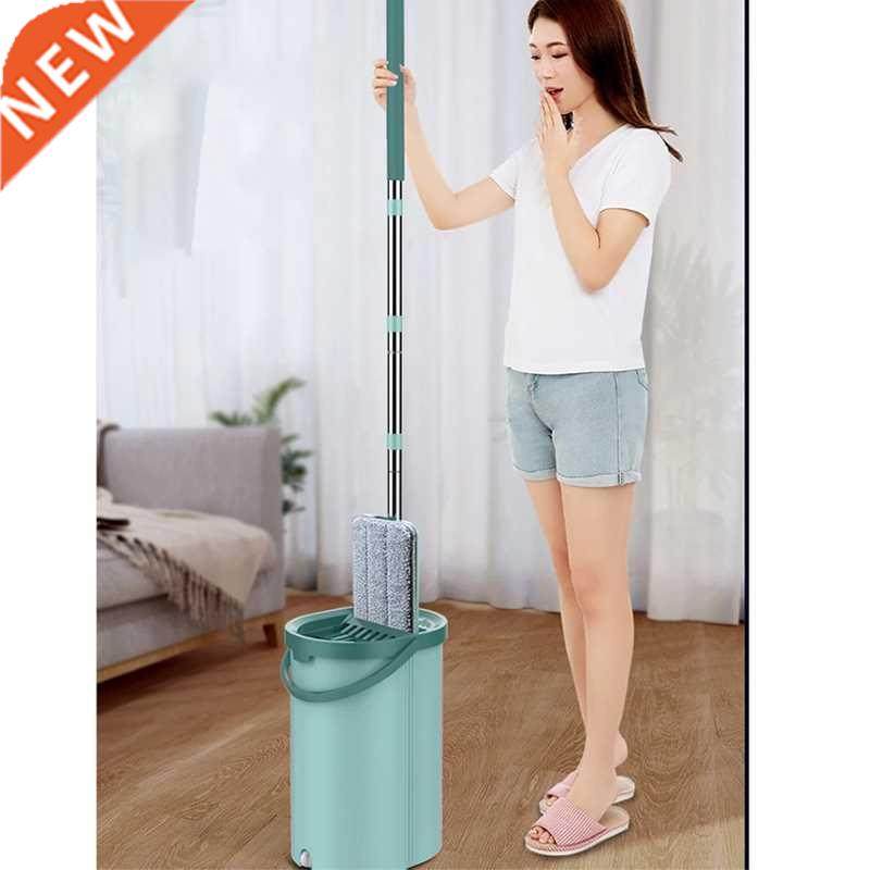 one-key dehydration, labor-saving household flat mop rotatin